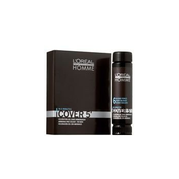 Homme Cover '5 3x50ml 2.0 (bardzo ciemny braz) schwarzt baruan   